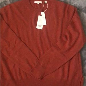 Vince uneven hem cashmere sweater size L